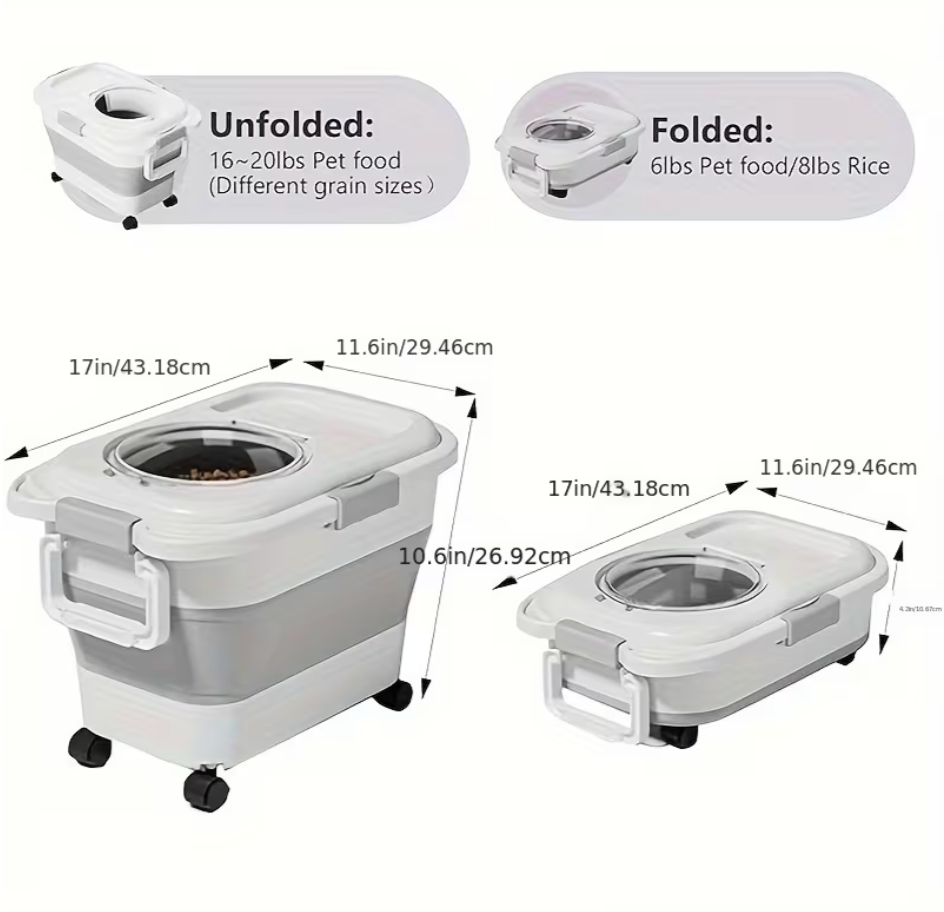 Collapsible Storage Bucket (12.5L) simplynest