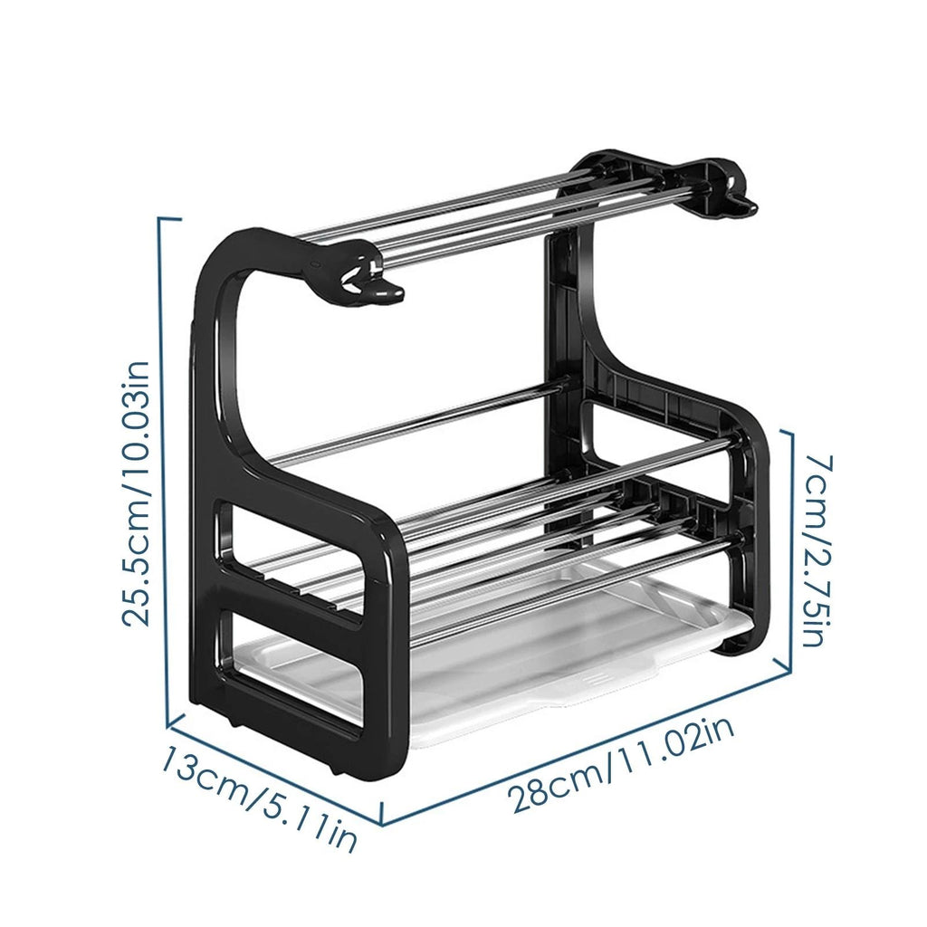 Countertop Kitchen Sink & Dishcloth Organizer simplynest