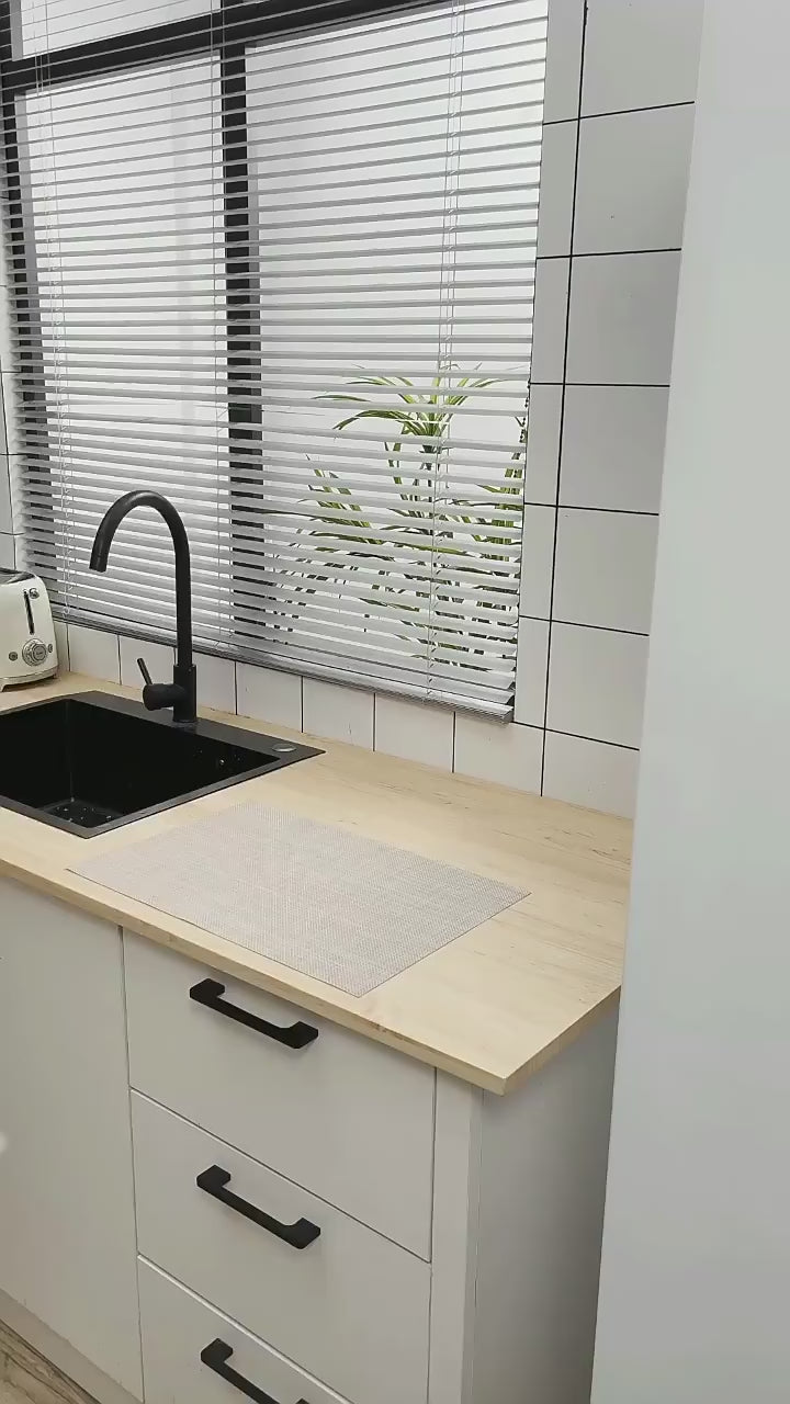 2-Tier Countertop Dish Drying Rack Cabinet